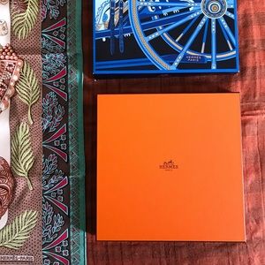 Hermès Zenobia, Reine de Palmyre silk twill scarf